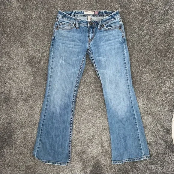 Jeans Aeropostale Hailey Skinny Flare Curvy – Taille 1, Short – Occasion Très Bon état